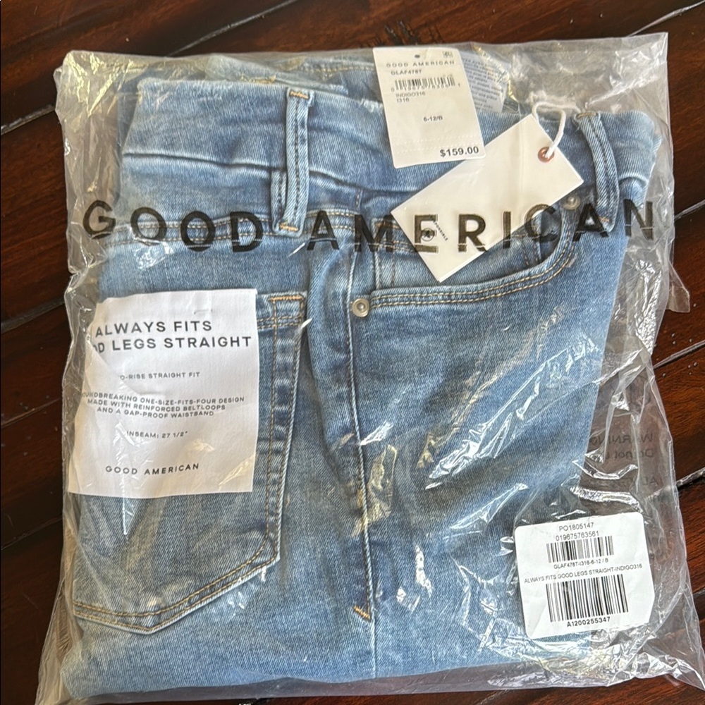 Good American Light Blue Denim
